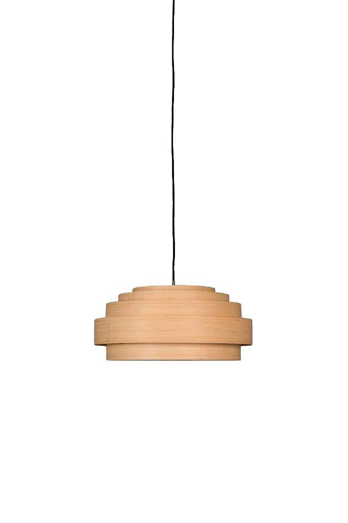 Ay Illuminate Bamboo Pendant Lamp Thin Wood Small Natural Ay Illuminate Bamboo Pendant Lamp Thin Wood Small Natural Ø40x24cm
