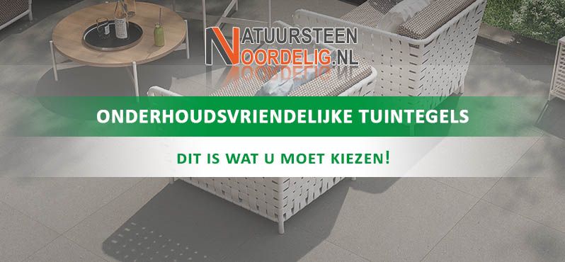 Onderhoudsvriendelijke tuintegels kopen