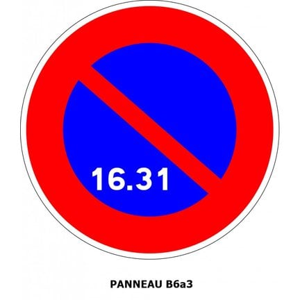 Panneaux de signalisation Type B : Stationnements