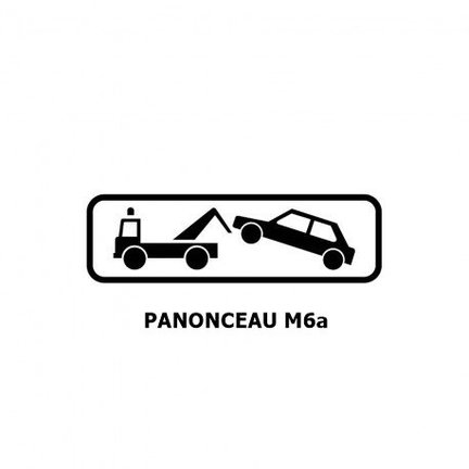 Panonceaux pour panneau rond