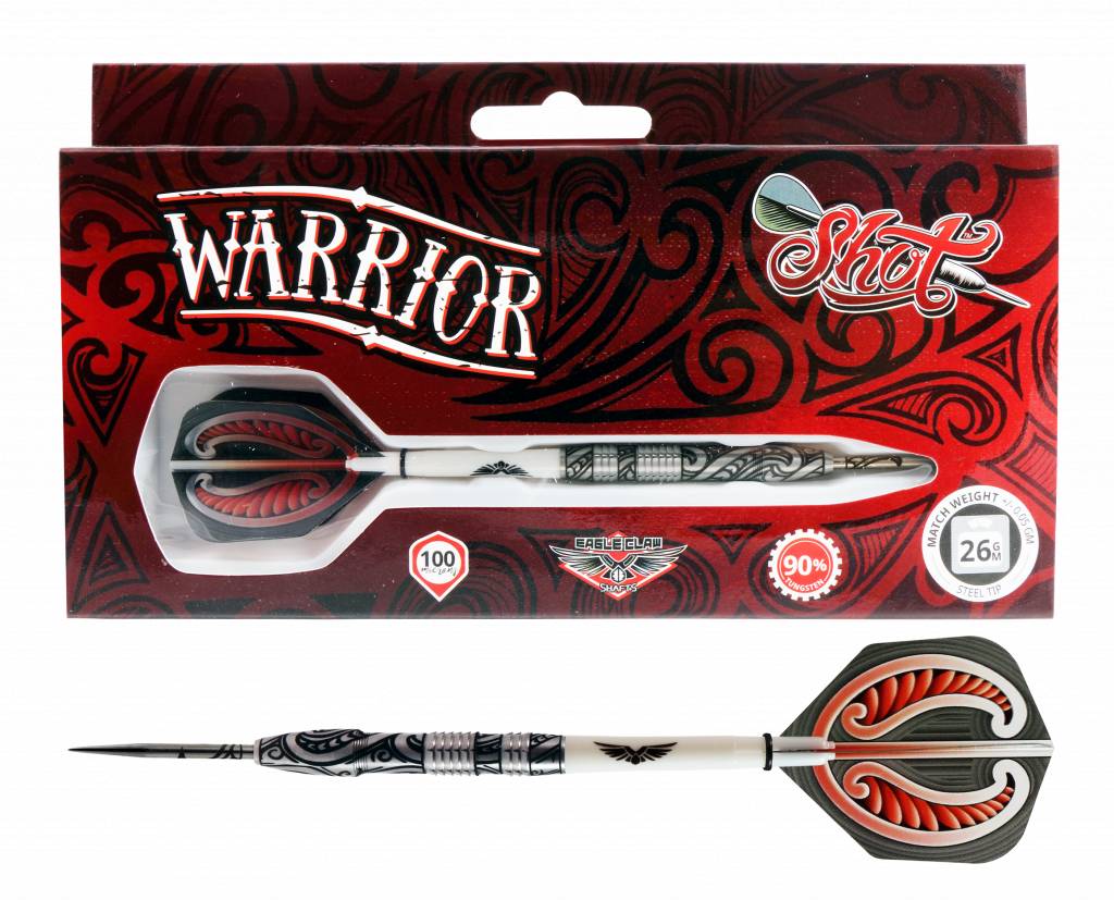 Shot! Darts Warrior II 90 CentreWeight Dartdiscounter.nl