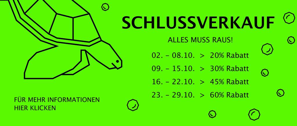 Schlussverkauf