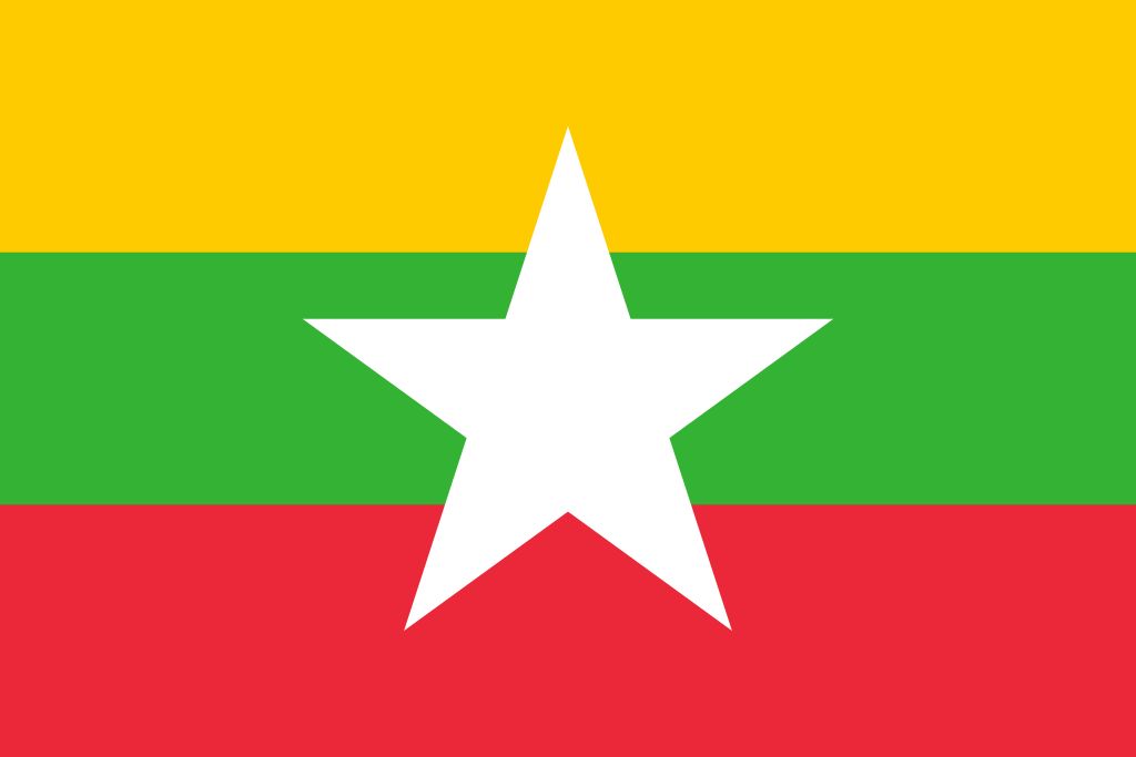 Vlag van Myanmar