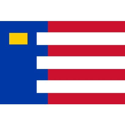 Vlag Baarle-Nassau Gemeentevlag