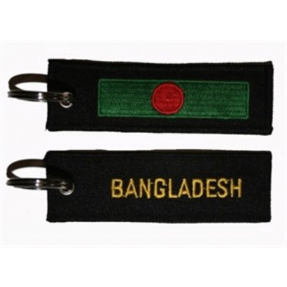 Sleutelhanger / Keyring Bangladesh vlag sleutelhanger