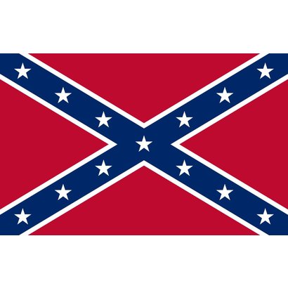 Vlag Confederates vlag Zuid staten
