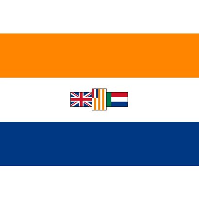 Vlag Zuid Afrika apartheid vlag tot 1994