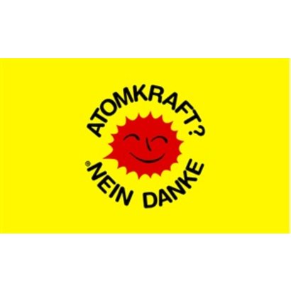 Vlag Atomkraft Nein danke vlag