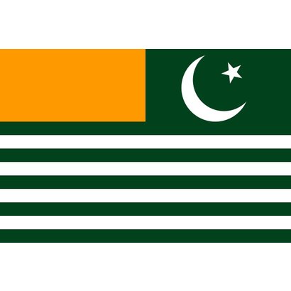 Vlag Azad Kasjmir Kashmir vlag