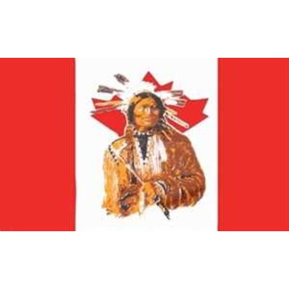 Vlag Canada Indian vlag