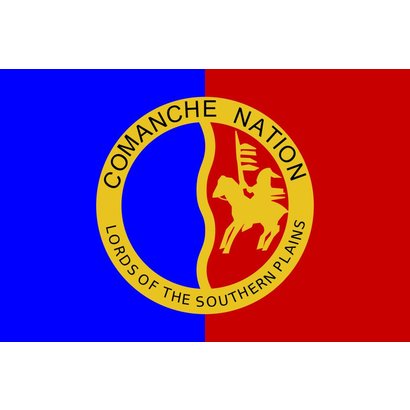 Vlag Comanche Indian vlag