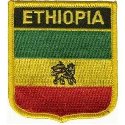 Patch Ethiopia oud vlag badge