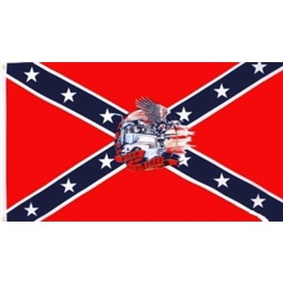 Vlag Confederate Born to be Free vlag