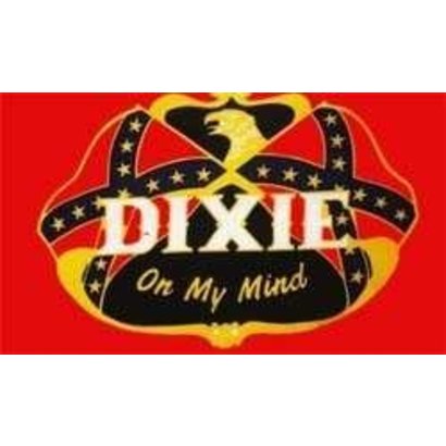Vlag Confederate Dixie on my Mind vlag