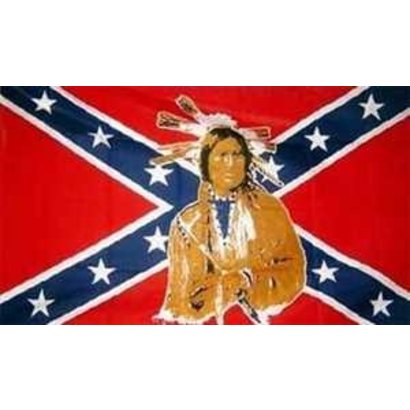 Vlag Confederate Indian flag