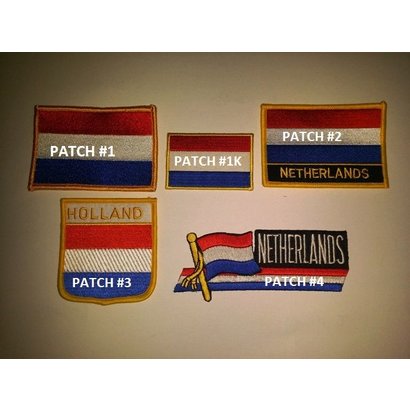 Patch Nederland vlag patch