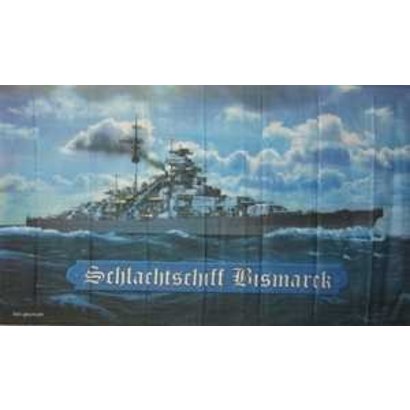 Vlag Bismarck slagschip vlag