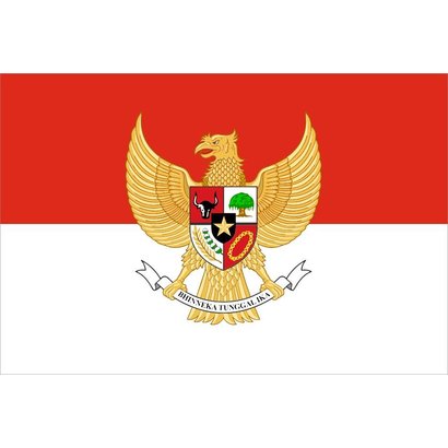Vlag Indonesia Garuda vlag