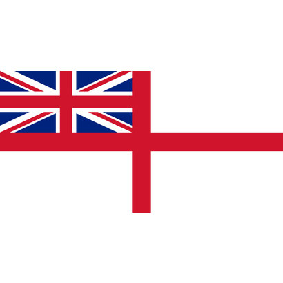 Vlag Britse oorlogsvlag ter zee vlag