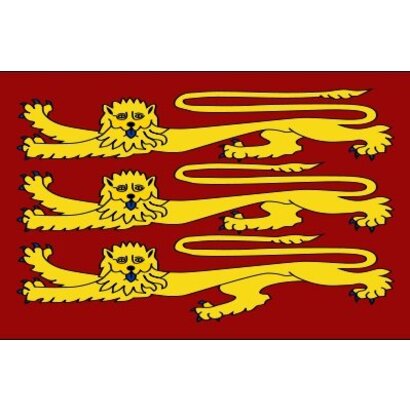 Vlag Royal Banner van Koning Richard I 1198–1340