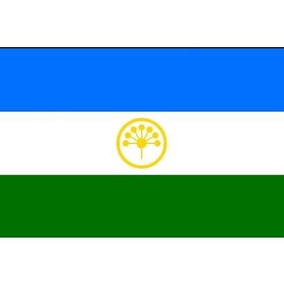 Vlag Bashkortostan vlag