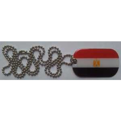 Dog Tag Egypte vlag Dog Tag