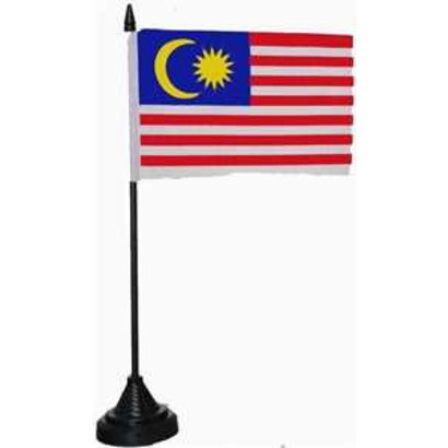Tafelvlag Maleisie flag tafelvlag