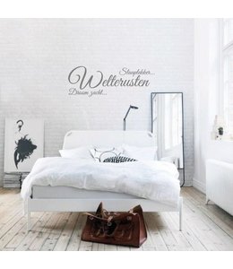 Muursticker welterusten slaaplekker droomzacht Muursticker welterusten slaaplekker droomzacht