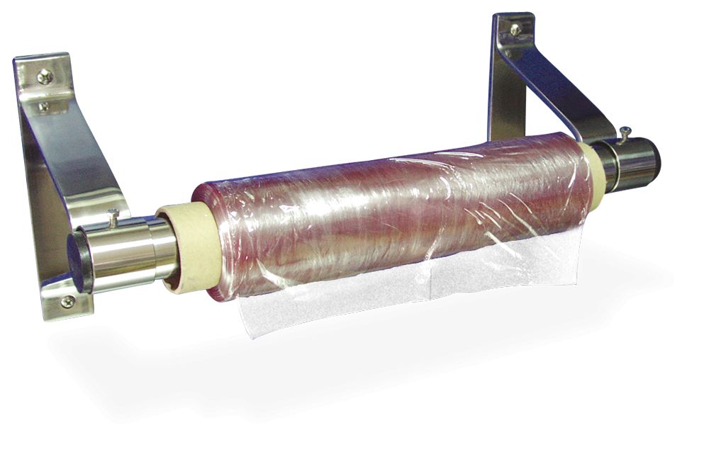 Paper or film roll holder INOX RVS FOR FOOD INDUSTRY