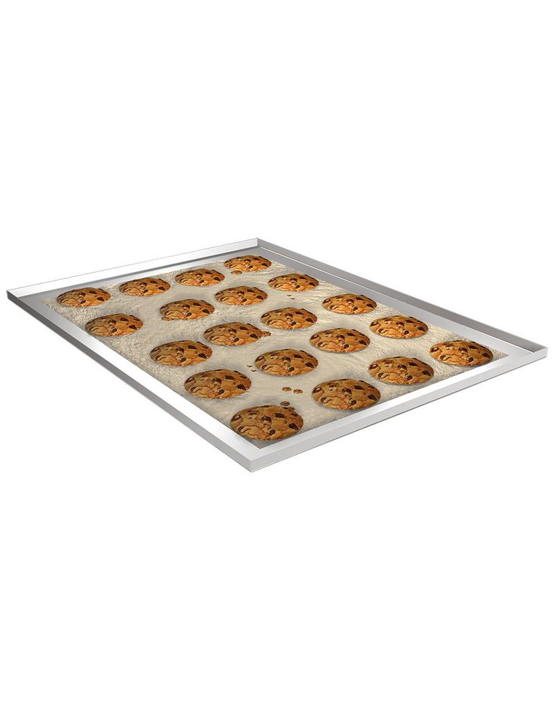 Baking tray in stainless steel INOX RVS FOR FOOD INDUSTRY