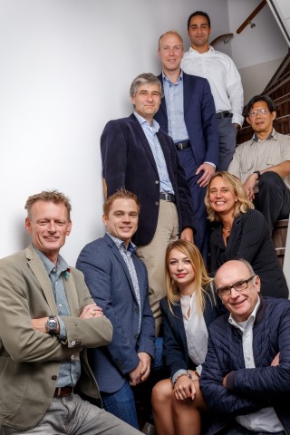 Een deel van het team van Oxigo