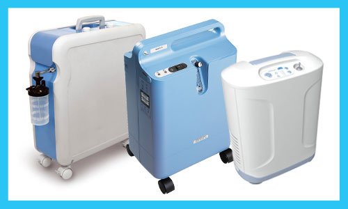 Stationary oxygen concentrators
