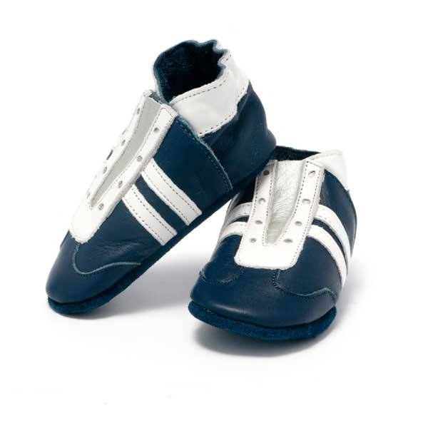 babyslofjes jogger blauw