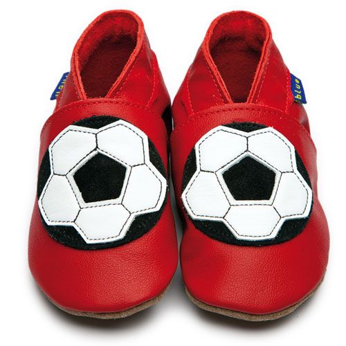 babyslofjes football red