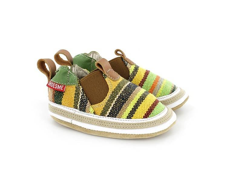 babyslofjes Babyproof Soft espadrille groen