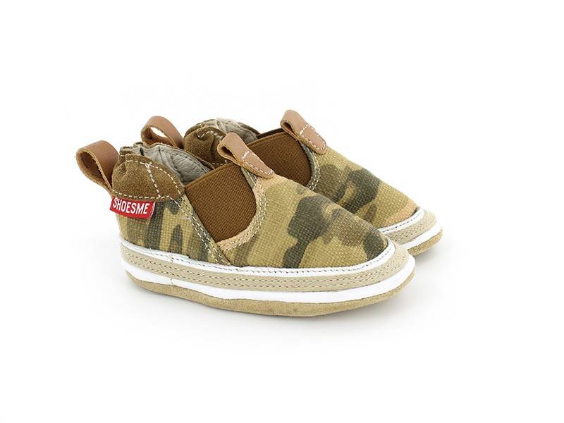 babyslofjes Babyproof Soft espadrille camouflage