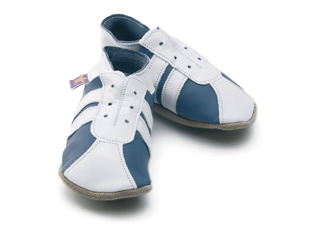 babyslofjes sporty blue