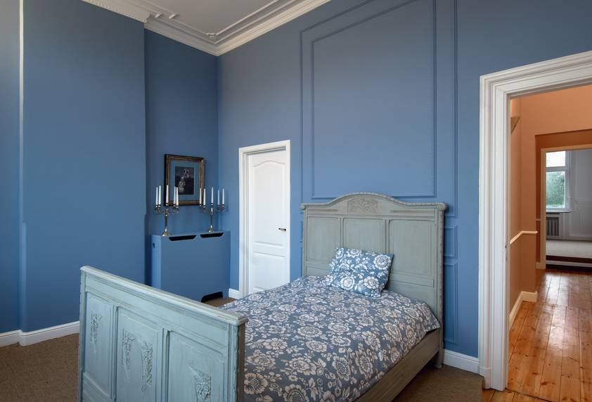 Wohnideen Schlafzimmer Farbgestaltung Blau sdatec.com