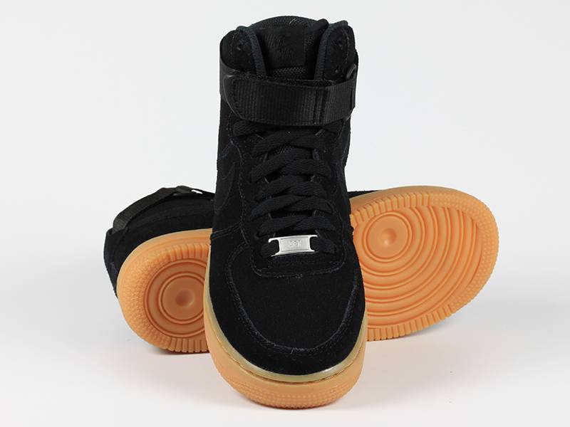 Nike Air Force 1 High VT PRM Suede Anthracite Orange Nike Air Force 1 High VT PRM Suede Anthracite Orange