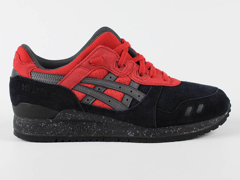 asics gel lyte iii black and red
