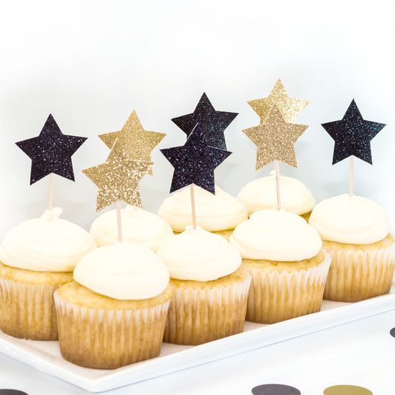 Happy New Year Cupcakes