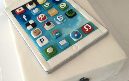 iPad taart maken voor de echte Apple fan!