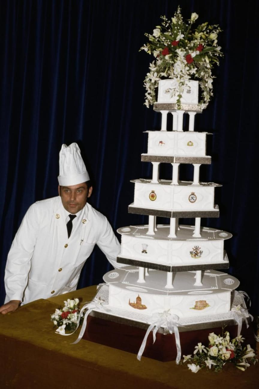 The Wedding Cake of Princess Diana