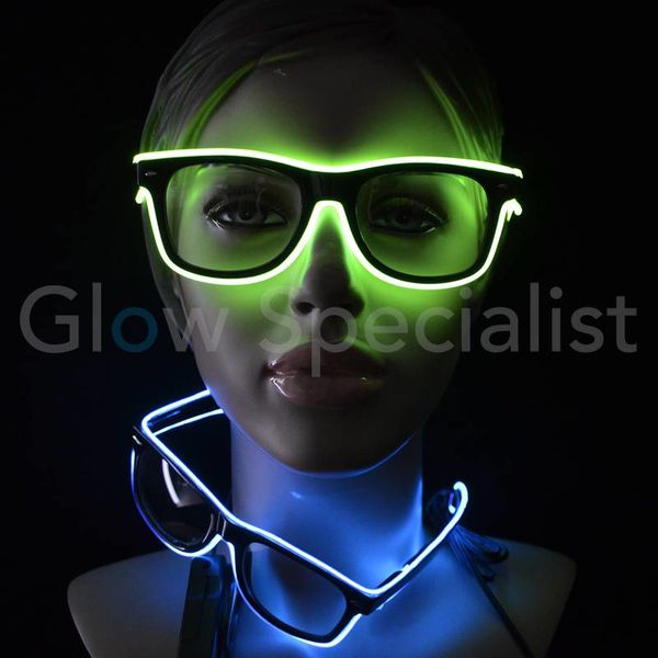 VEILIGHEIDSBRIL MET LED LICHT - Glow Specialist VEILIGHEIDSBRIL MET LED LICHT - Glow Specialist