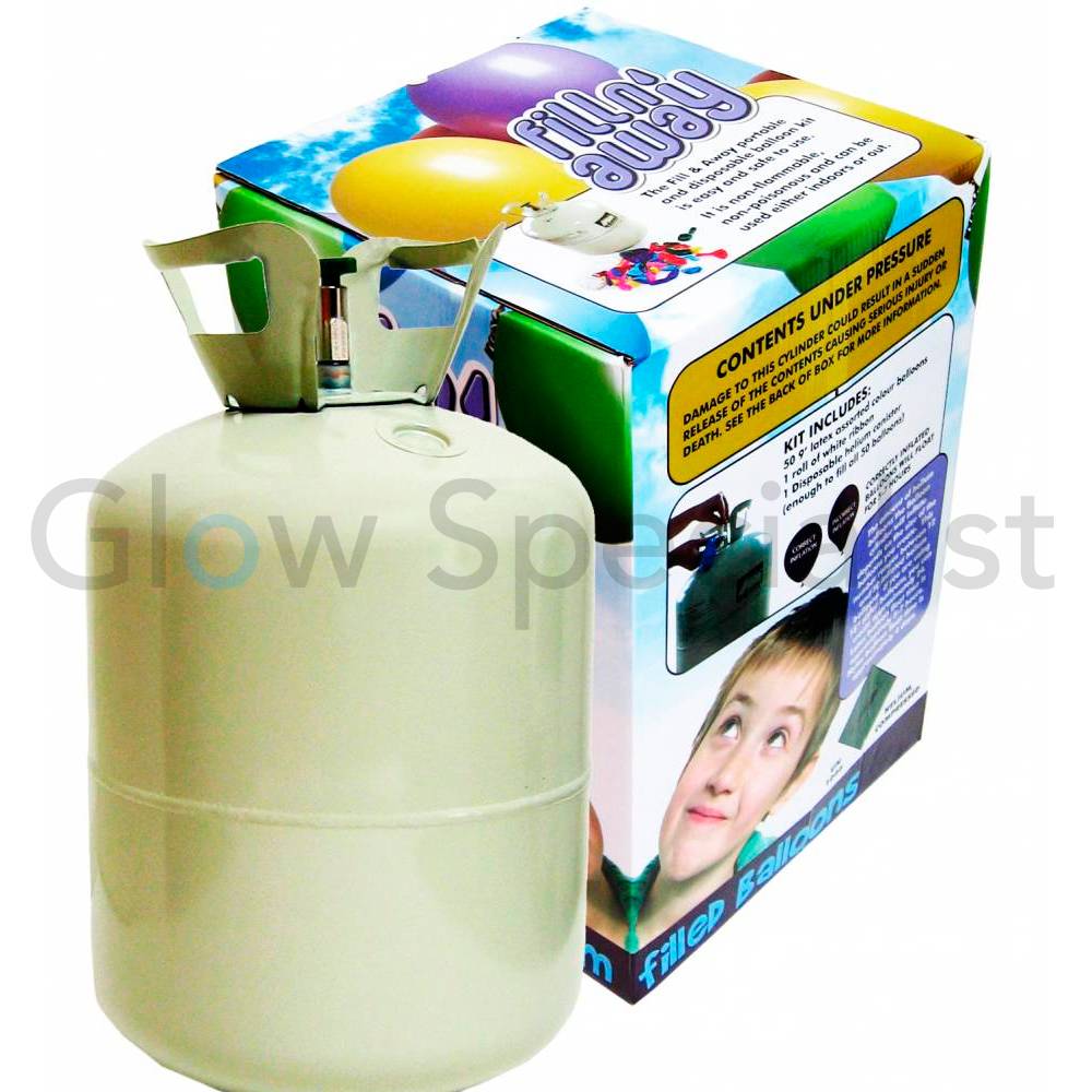 HELIUM TANK FOR 30 BALLOONS Glow Specialist Glow Specialist