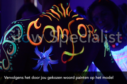 Workshop UV Bodypainten foto 3