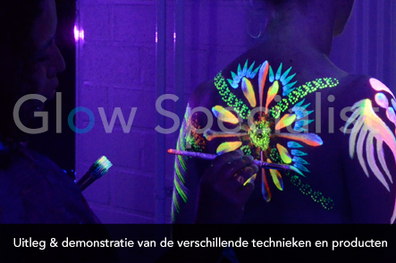 Workshop UV Bodypainten foto 4