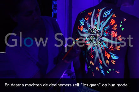 Workshop UV Bodypainten foto 5