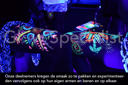 Workshop UV Bodypainten foto 7