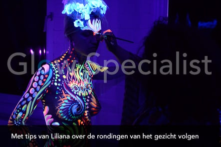 Workshop UV Bodypainten foto 9